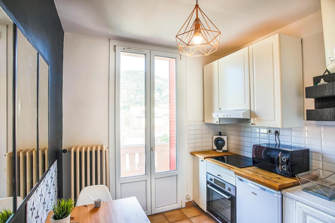 #4 Toulon Centre, Balcon, Vue Sur Corniche, Lumineux, Au Calme, Stationnement Facile & Gratuit Appartement Buitenkant foto